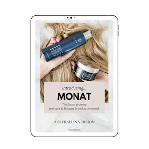 Monat Guide Australia Editable Template | Monat Australia | Monat Global