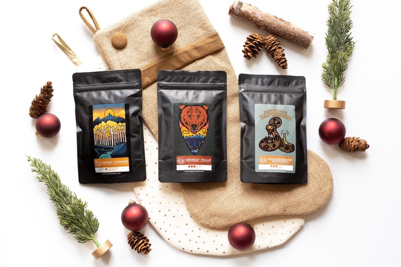 Coffee Sampler Pack Coffee Gift Specialty Coffee Stocking Stuffer