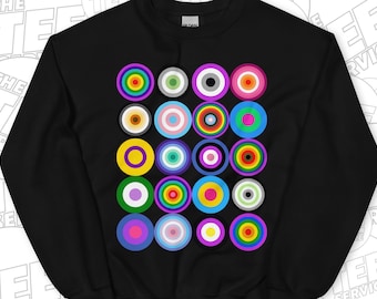 Sudadera con banderas del orgullo LGBTQ: diseño gráfico que apoya a los aliados