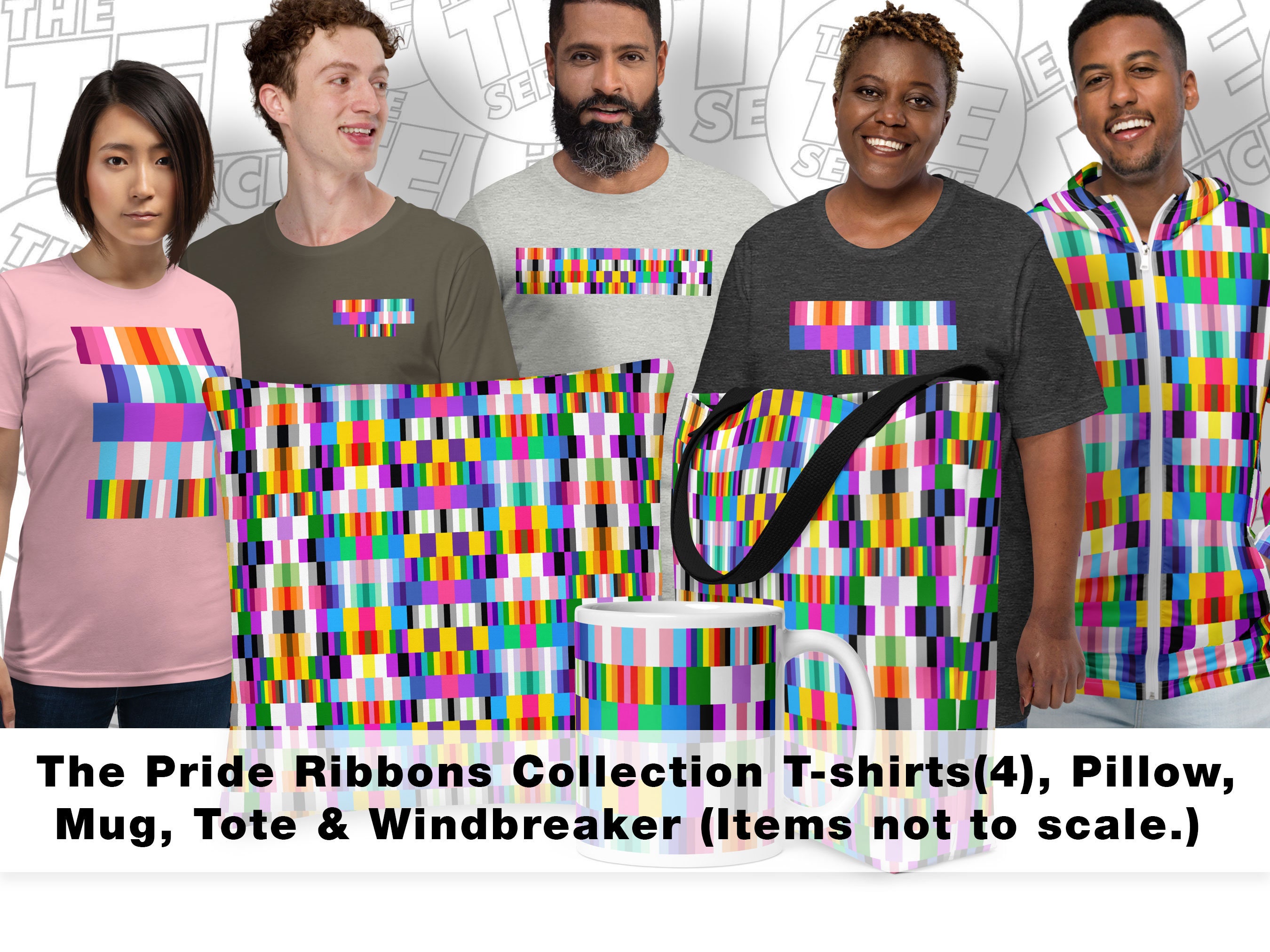 LGBTQ Pride Flags Ribbon Mug - Ally Friendly Design - Etsy