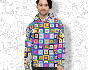 Sudadera con capucha y banderas del orgullo LGBTQ: El amor es amor, diseño amigable