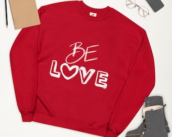 Sudadera de vellón Be Love unisex