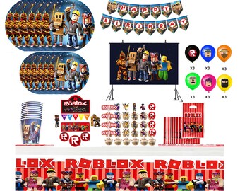 Roblox Party Supplies Etsy - roblox party supplies etsy roblox party supplies canada Roblox Party Supplies Etsy - roblox party supplies canada