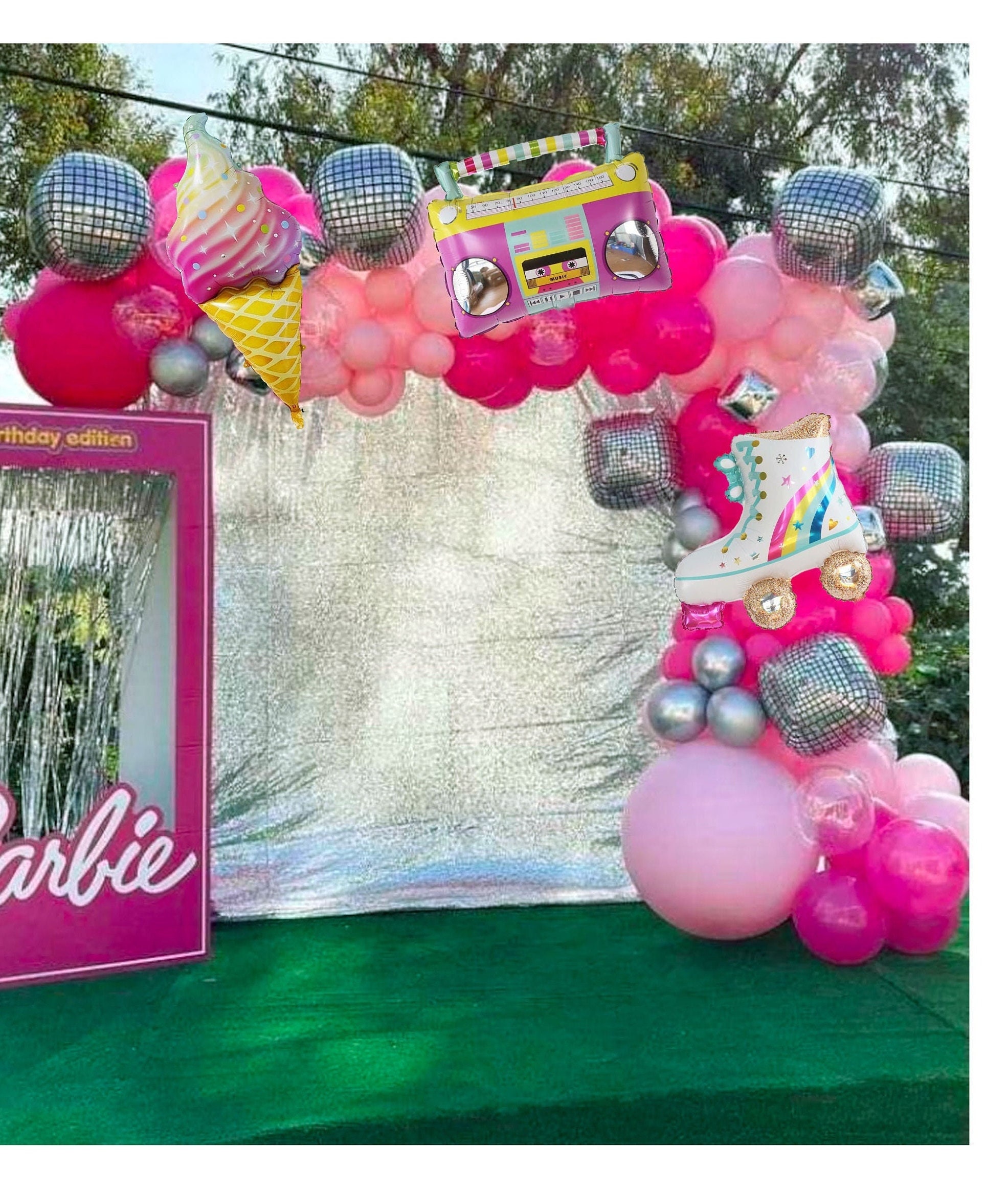 10pc Panda Latex Confetti Balloon Set Kids Birthday Party Decoration 12Inch 