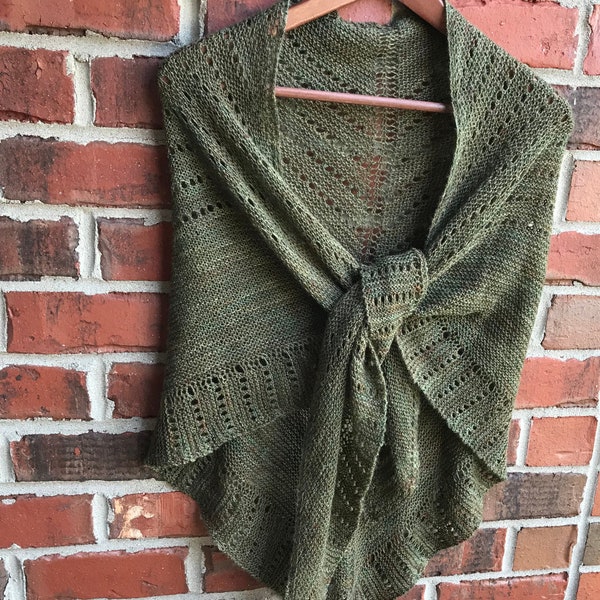 Mindless Shawl Knitting Pattern (PDF)