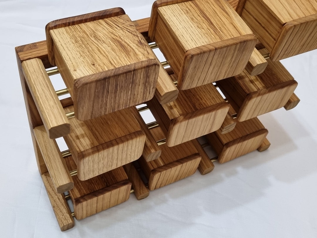 Multipurpose Wooden Stand/rack... Wooden Spice Rack, Wooden Jewellery