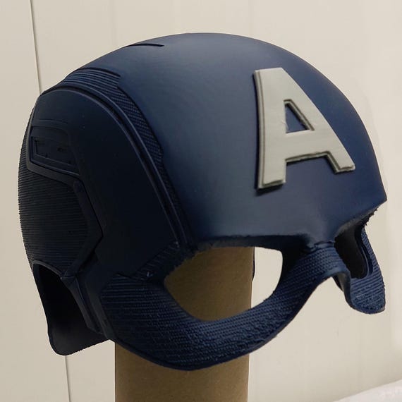 Captain America Helmet - Etsy