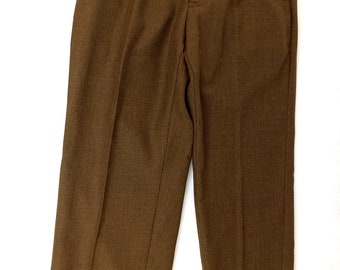 Vintage British Military Barrack Dress Trousers - Brown Vintage British Military Barrack Dress Trousers - Brown