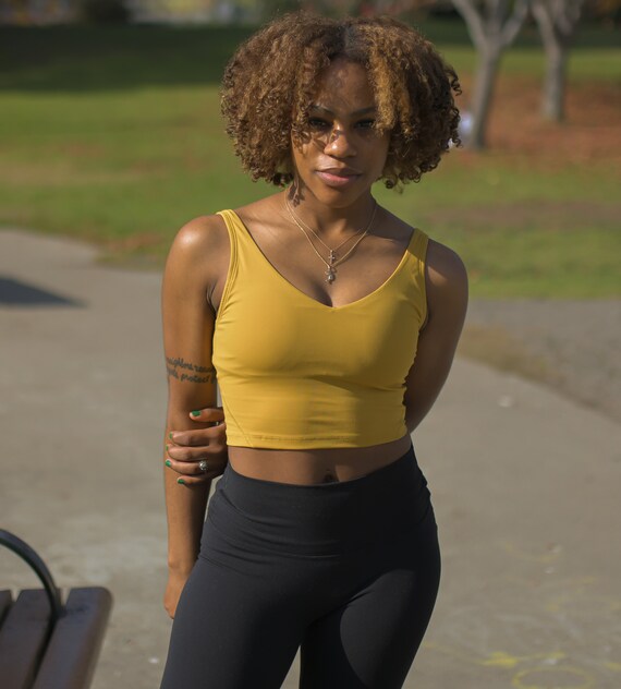low back gym top