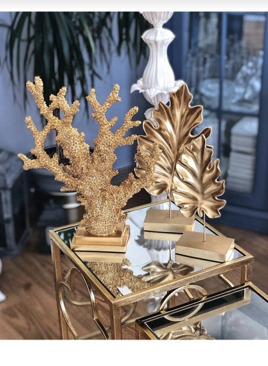 We love the luxury of a touch of rich gold in our decor - and small items  like this beautiful leaf frame add the perfect level of…