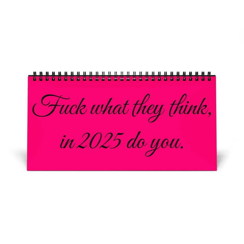 Desktop Flip Calendar 2025 Etsy
