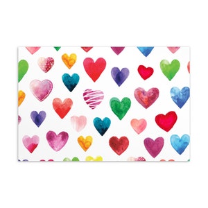 Carte postale Des cœurs, Carte des cœurs, Carte postale de la Saint-Valentin, Carte de la Saint-Valentin pour lui