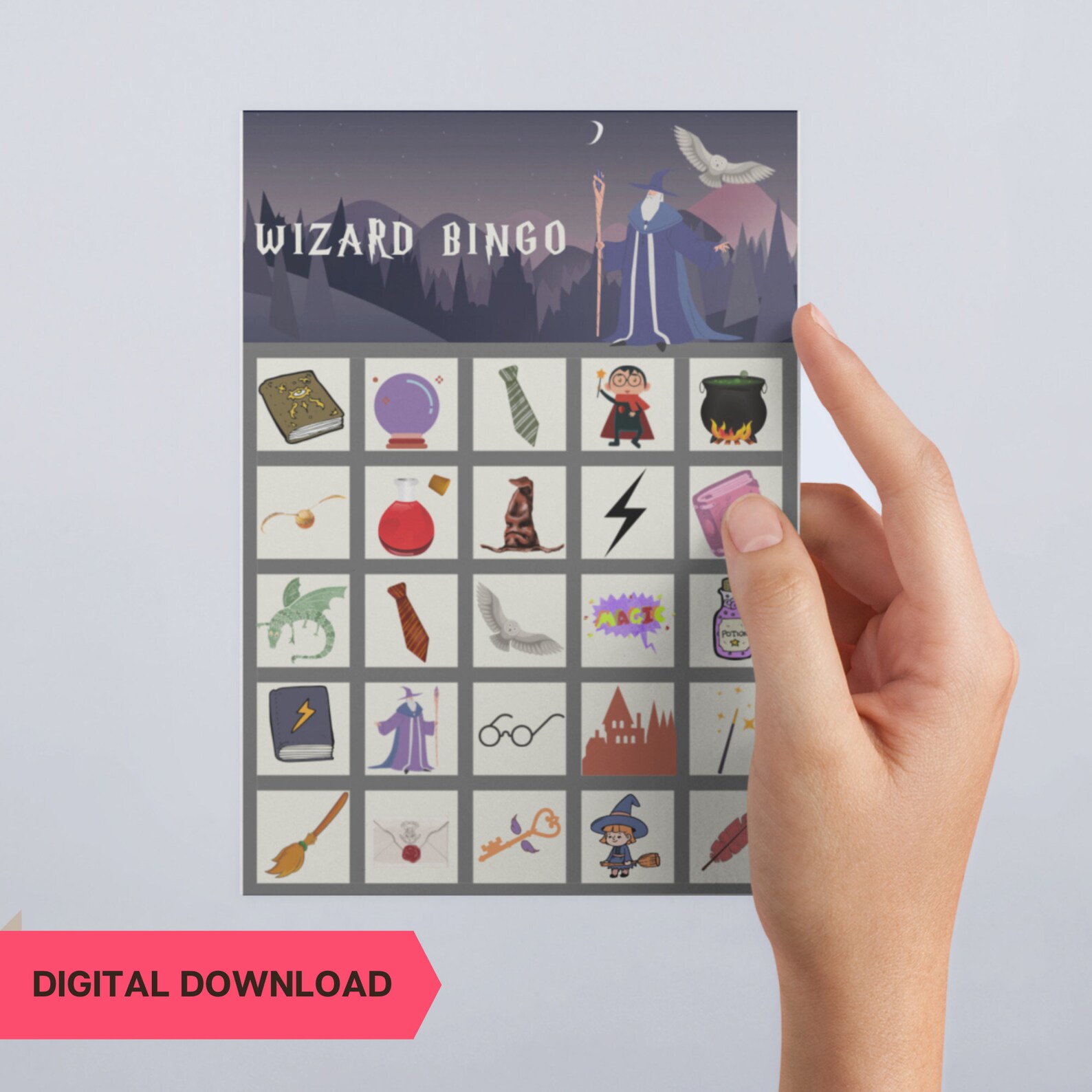 The Ultimate WIZARD PARTY GAMES Bundle Kid's Wizard Etsy UK