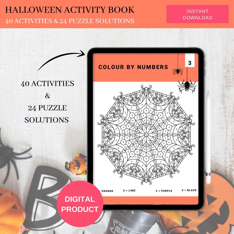 Halloween kids activity book, halloween kids busy book, halloween busy book, halloween activity book, kids Halloween games, halloween puzzles, halloween printable games, kids halloween activity book, printable halloween games, printable busy book.