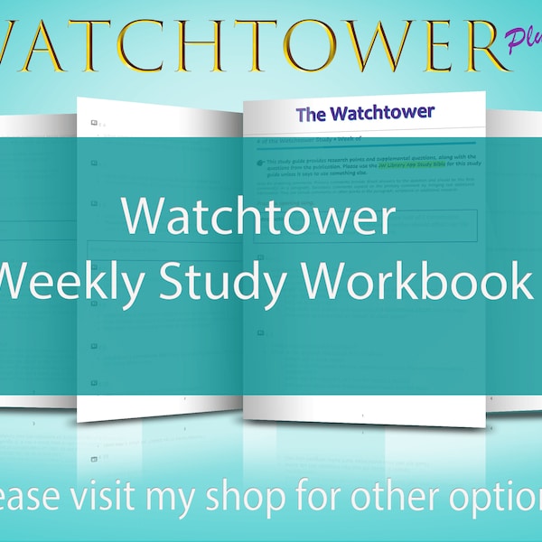 No7_April22-28_WTPlus.pdf - WATCHTOWER Study Workbook -  Meetings, Personal Study, homeschool, Worksheets for kids, teens, adults