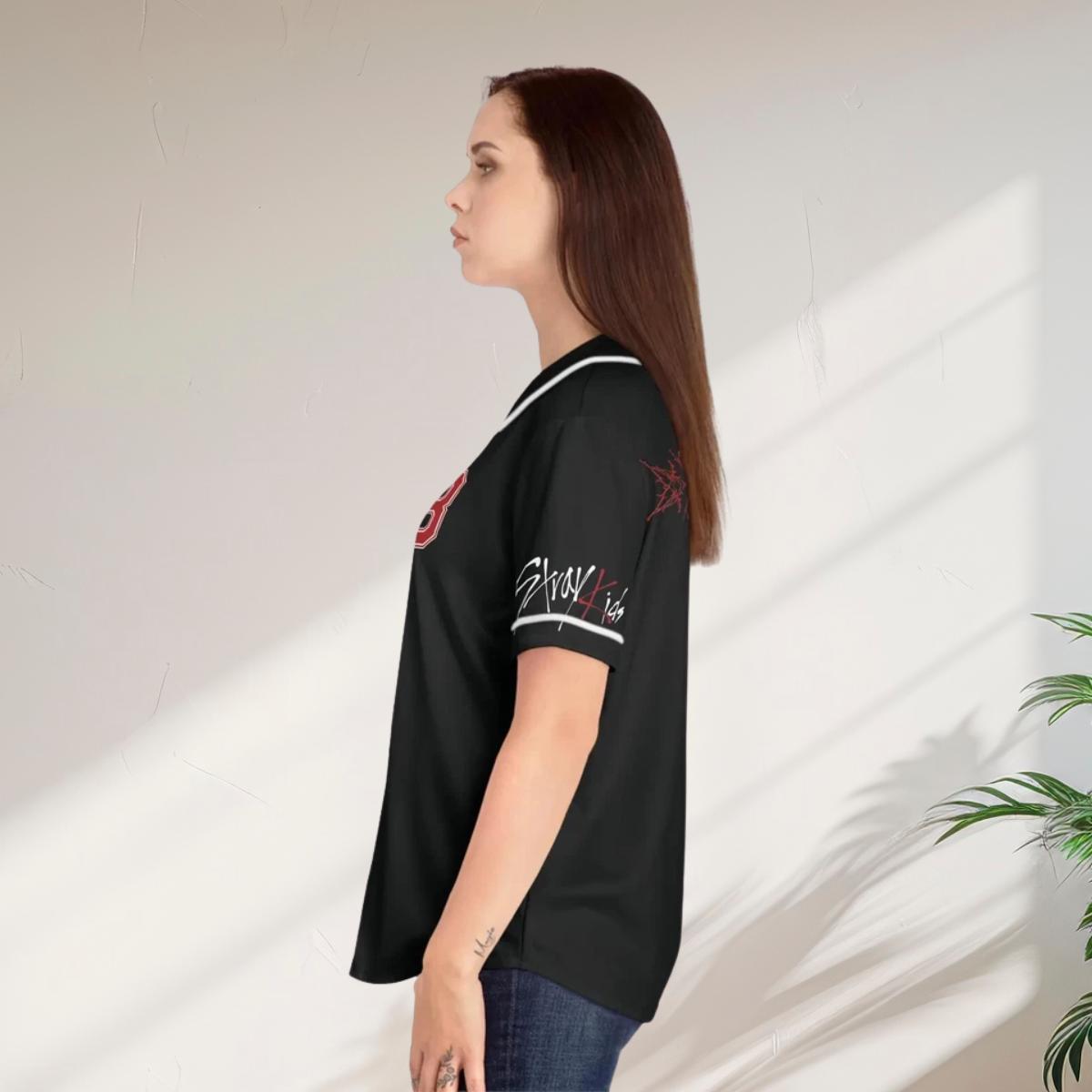 Stay Merch STRAY KIDS 'dominate' World Tour 2025 Women Baseball Jersey Stay Merch ...