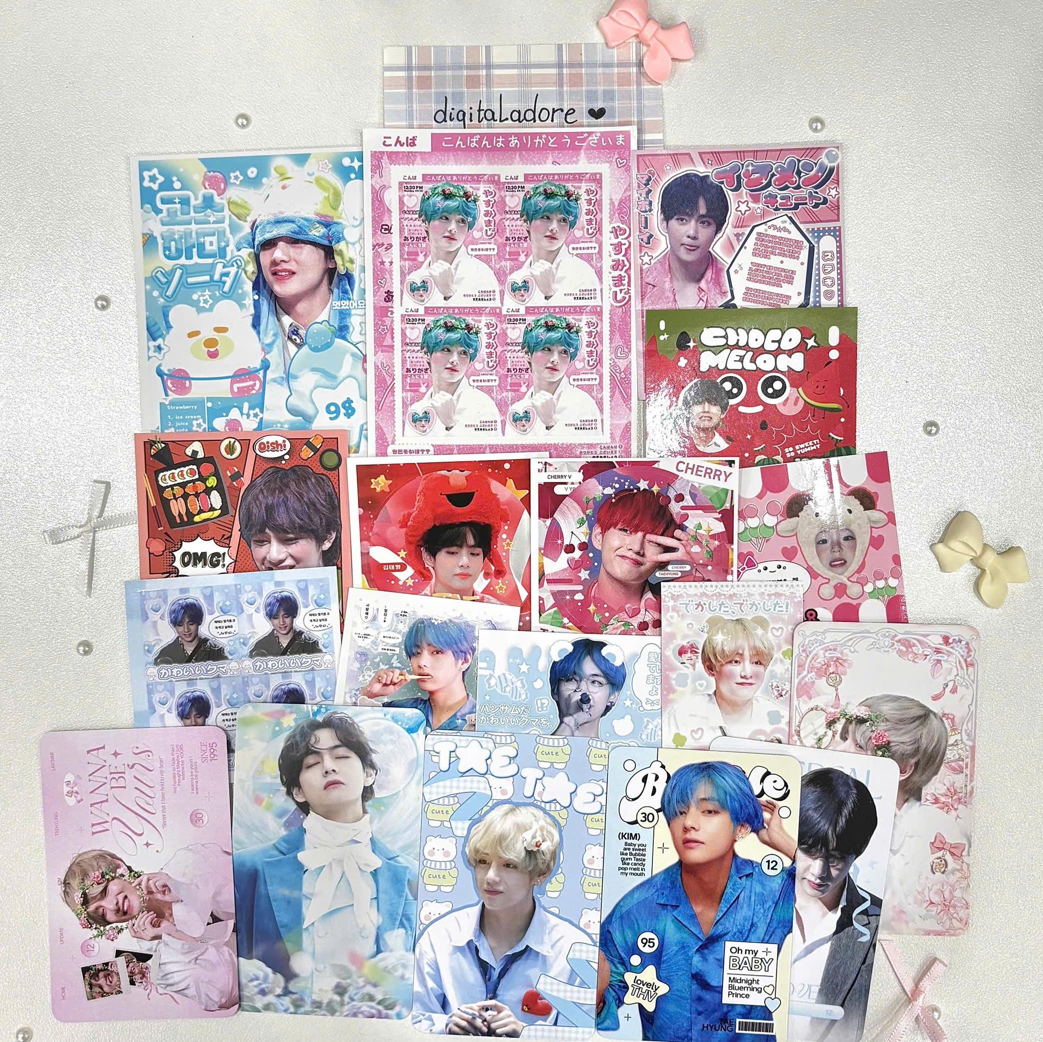 Photocards Kpop BTS - Lot De Cartes Photo Pour Collection, Décoration, Cadeau Fan