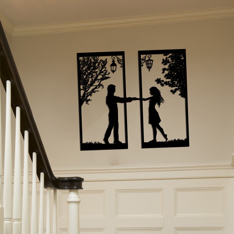 Love Metal Wall Art Metal Wall Decor Love Wall Decor Large Etsy