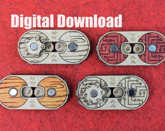 Life Counter - Digital Download - SVG PDF CDR