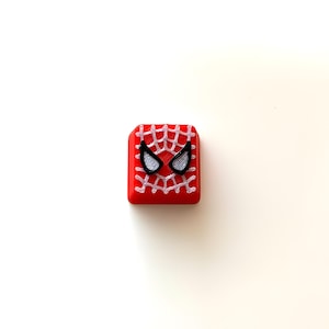 Spider Man Inspired Keycap for Cherry MX Mechanical Keyboards - 3D Printed PLA