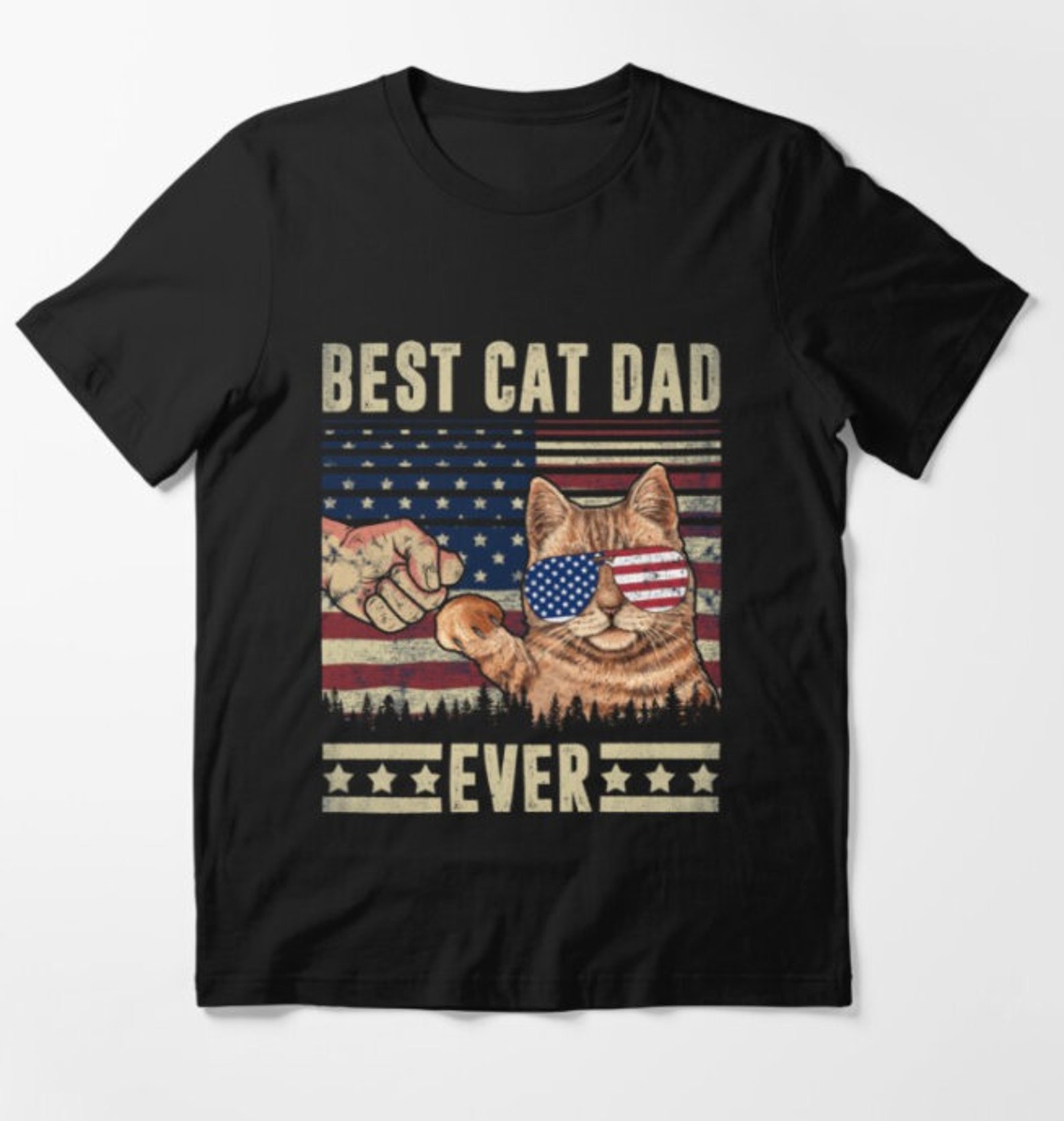 best cat dad t shirt