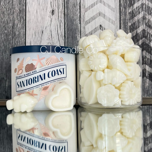 Bath & Body Works Candle Wax Melts | Santorini Coast | BBW Wax Melts | Handmade | Cute | Perfect Gift for Mom, Sister, Friend, Anniversary