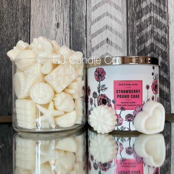 Strawberry Pound Cake Bath & Body Works Candle Wax Melts BBW Wax Melts  Perfect Gift for Mom, Sister, Best Friend, Valentines 