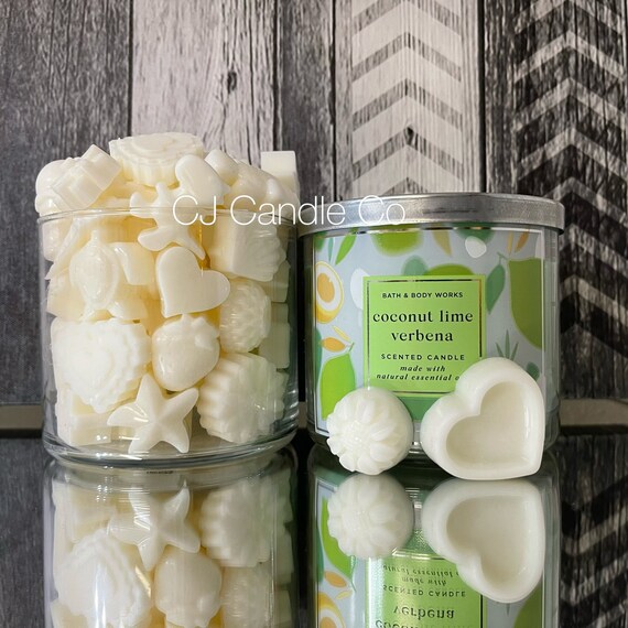 Coconut Lime Verbena Bath & Body Works Candle Wax Melts BBW Wax Melts  Perfect Gift for Mom, Sister, Best Friend, Valentines Day 