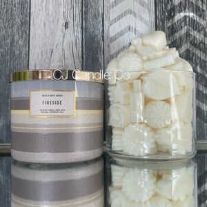 Fireside — Bath & Body Works Candle Wax Melts -- BBW Wax Melts -- Perfect gift for Mom, Sister, Best Friend, Valentines Day, Anniversary