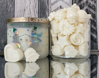 Vanilla Bean Noel — Bath & Body Works Candle Wax Melts | Handmade BBW Wax Melts | Perfect gift for Mom, Sister, Best Friend, Wedding Favors