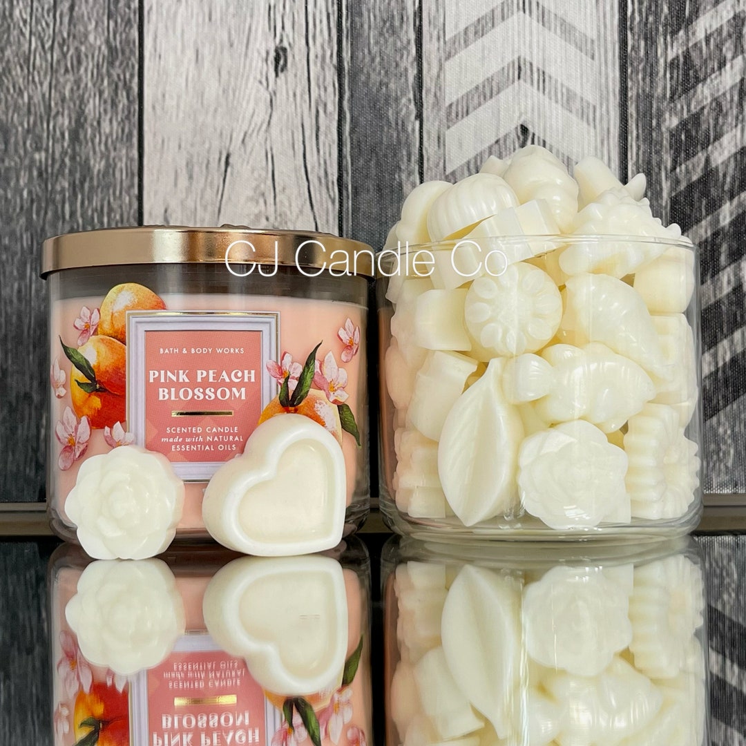 Pink Peach Blossom Bath & Body Works Candle Wax Melts - Etsy