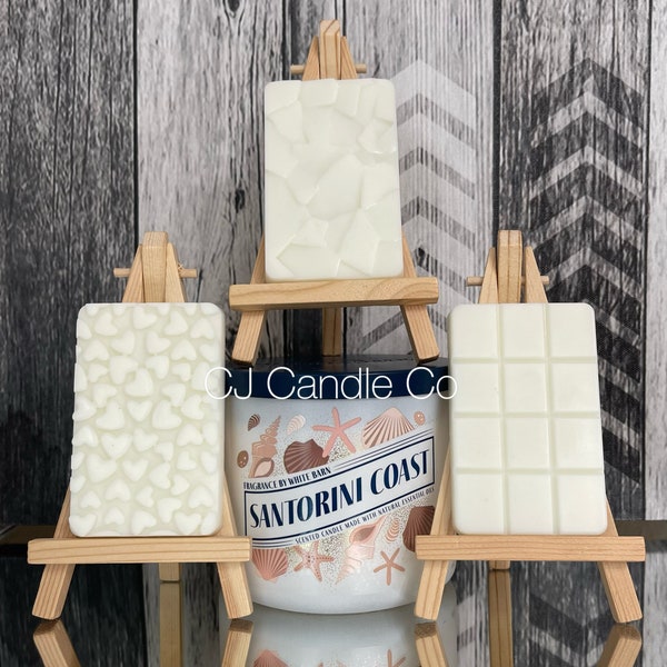 Santorini Coast — 3 Bath & Body Works Candle Wax Melts Snap Bars — Gift Set BBW Wax MeltsPerfect Gift for Mom, Sister, Valentines day