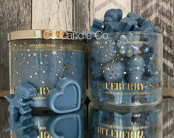 Bath & Body Works Candle Wax Melts Blueberry Sugar - Etsy