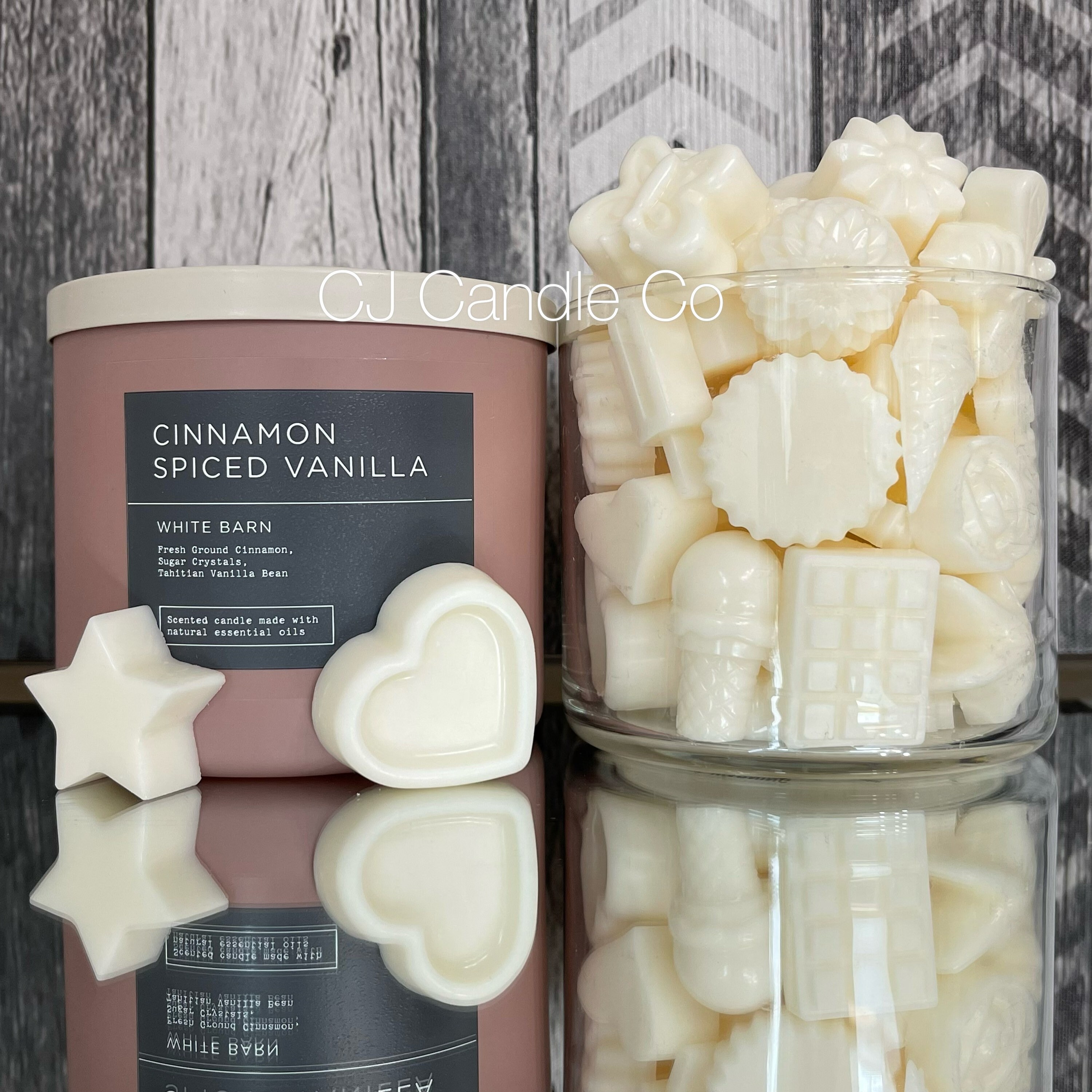 Cinnamon spiced vanilla candle deals