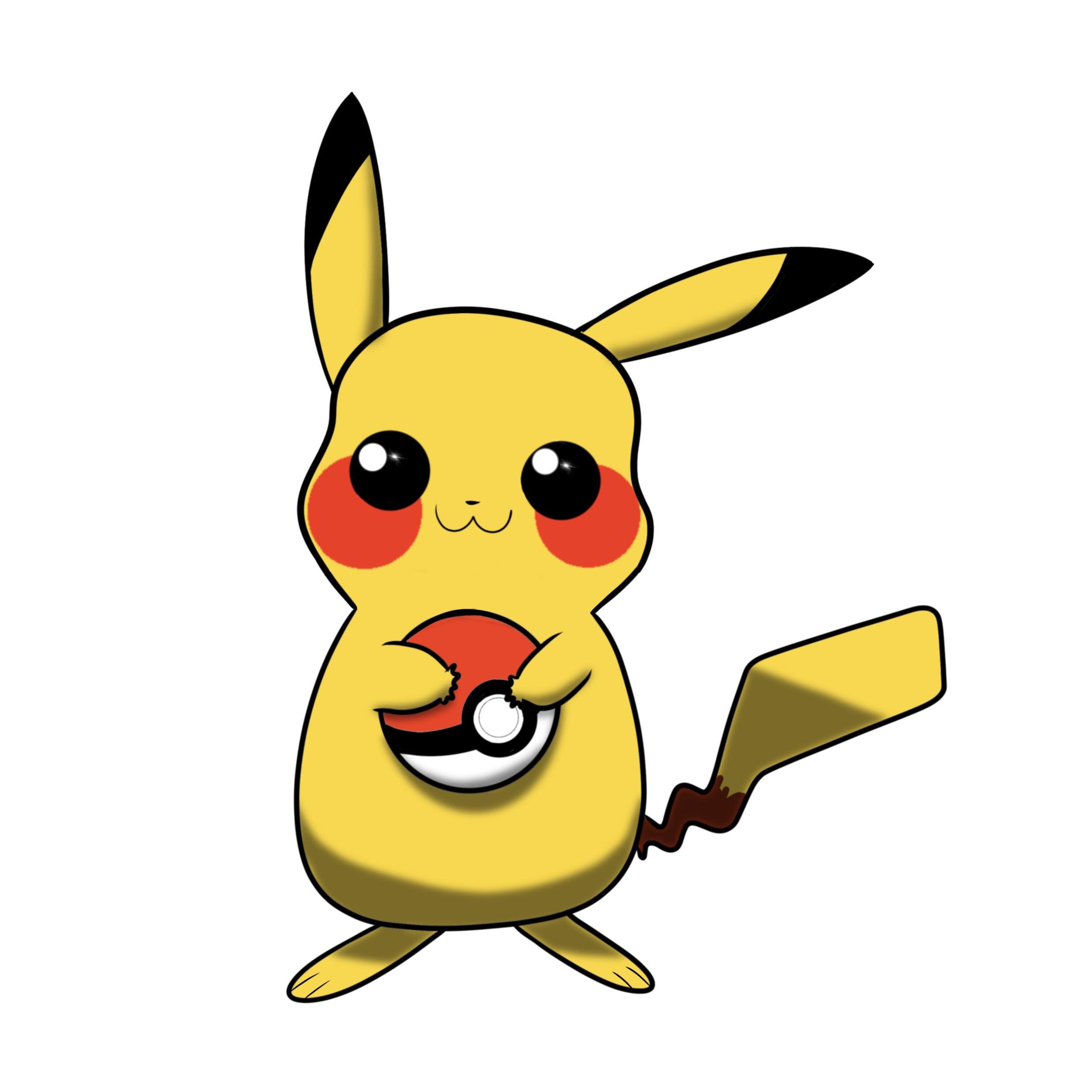 Pikachu Sticker Etsy