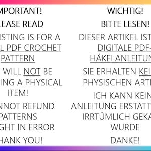 Falinks Brass Crochet Pattern Amigurumi PDF File english German Incl ...