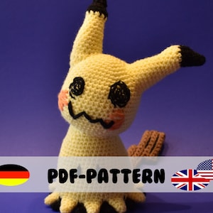 Mimikyu • Crochet Pattern • Amigurumi PDF File [GERMAN and ENGLISH]