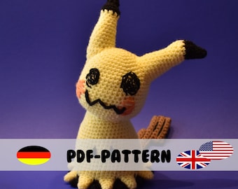 Mimikyu • Crochet Pattern • Amigurumi PDF File [GERMAN and ENGLISH]