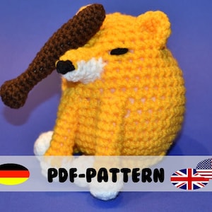 BONK! Go to Horny Jail Doge Meme • Crochet Pattern • Amigurumi PDF File [english and german]