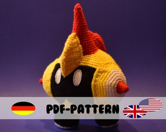Falinks Brass • Crochet Pattern • Amigurumi PDF File [english german] incl. Embroidery File