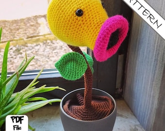 Bellsprout • Crochet Pattern • Amigurumi PDF File [GERMAN and ENGLISH] • Flower • Plant