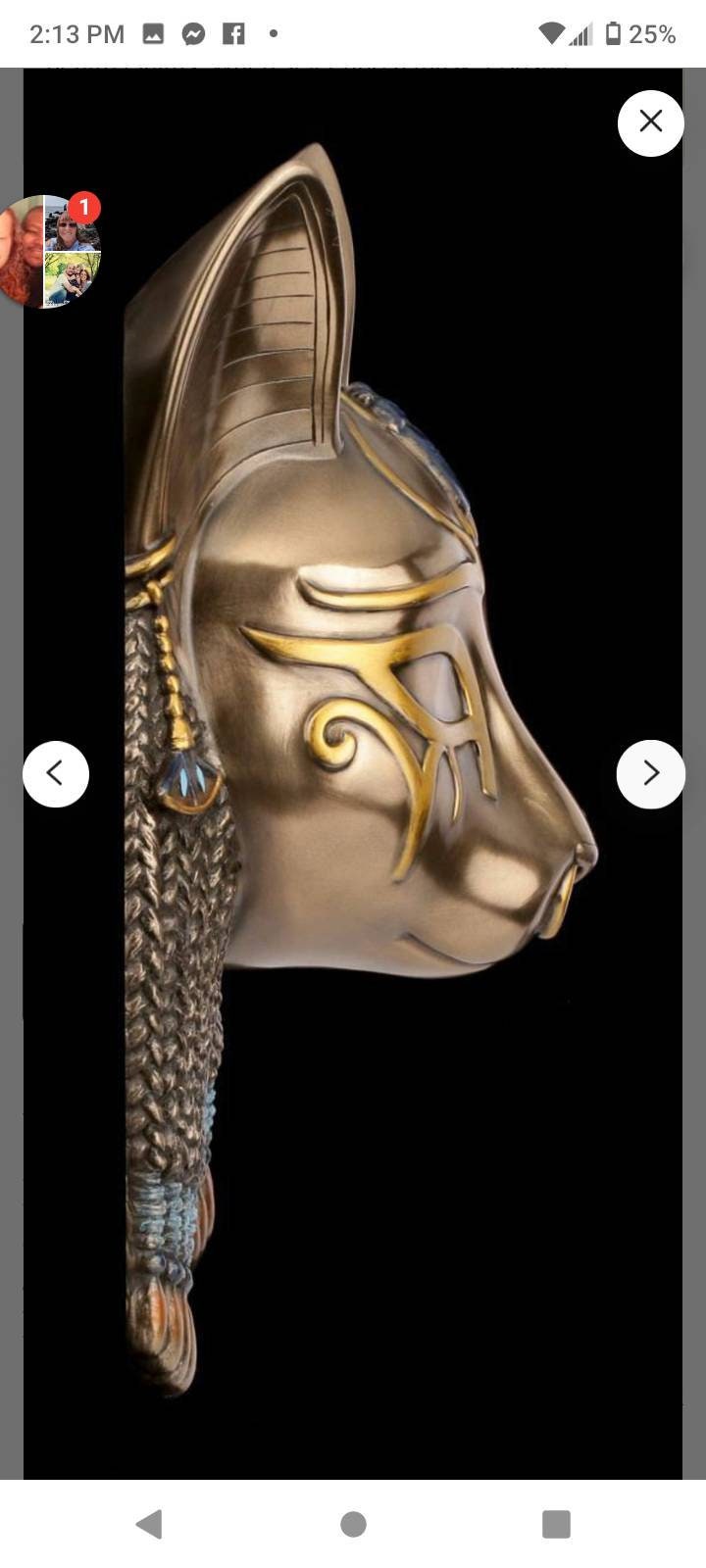 Bastet Mask Wall Plaque bastet bastet statue bronze Etsy