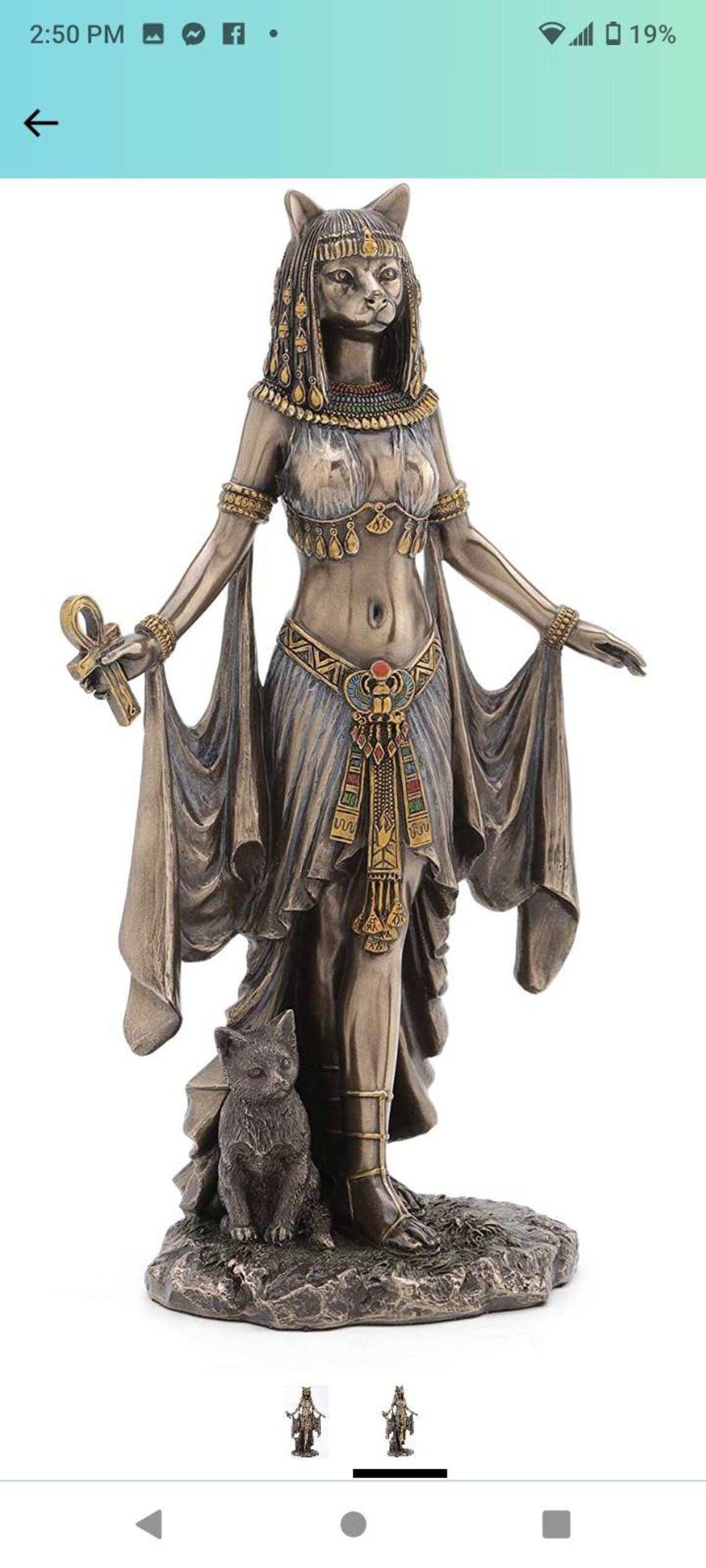 Veronese Design Bastet Egyptian Goddess of Protection Statue Etsy