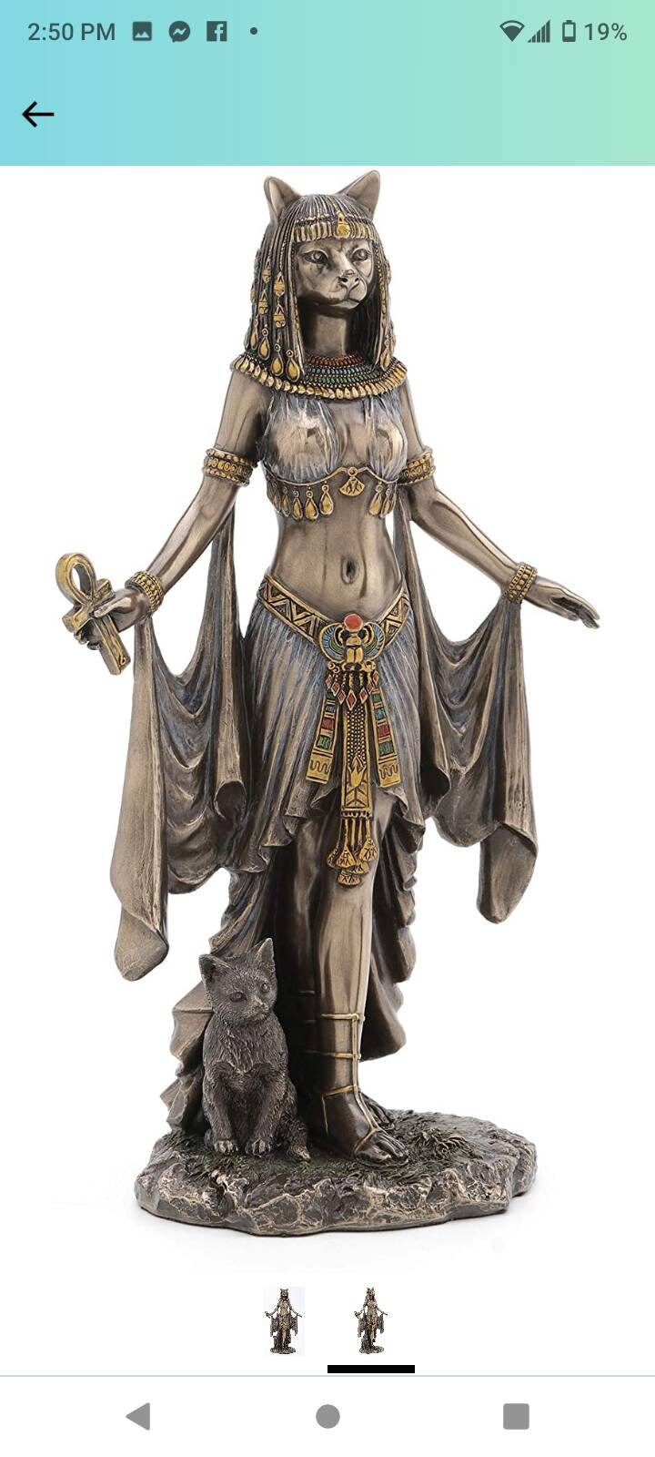 Veronese Design Bastet Egyptian Goddess of Protection Statue Etsy