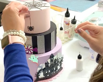 Paper Cake SVG cutting file **(Digital file only)**, Do It Paper, Cutting files for Cricut Machine - DOES NOT include the design!
