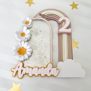 Rainbow Shaker, Cake topper SVG and studio, Do It Paper, Cutting files for Cricut Machine - Silhouette image 10