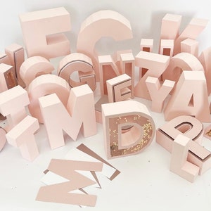 Lettera 3D SVG, Do It Paper, Numeri 3D, Do It Paper, A-Z 0-9 Shaker e strati, File di taglio SVG per Cricut Machine - file da studio