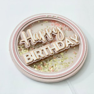 Shaker Cake topper SVG, **(Stripe è inclusa)**, Do It Paper, File di taglio per Cricut Machine - Silhouette