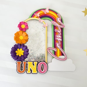 Rainbow Shaker, Cake topper SVG and studio, Do It Paper, Cutting files for Cricut Machine - Silhouette image 3