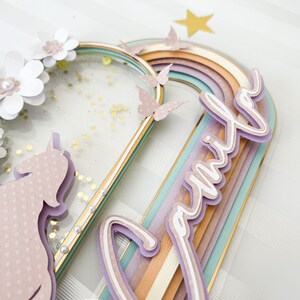 Rainbow Shaker, Cake topper SVG and studio, Do It Paper, Cutting files for Cricut Machine - Silhouette image 4